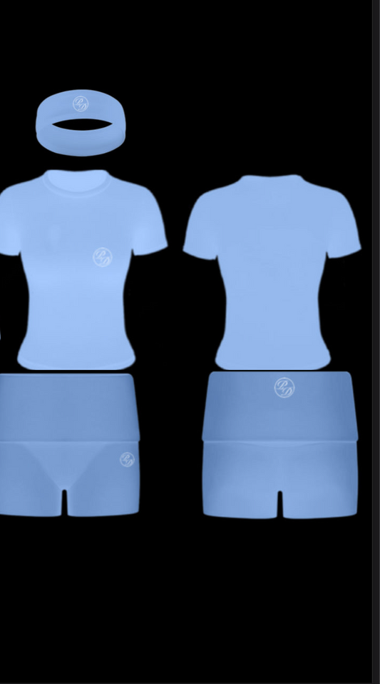 Frosted Doll Short set