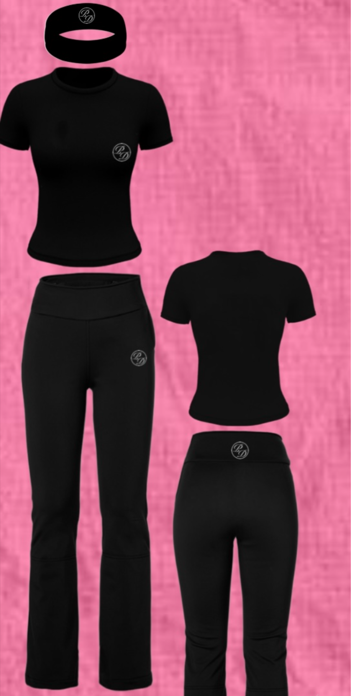 Midnight Doll flare set
