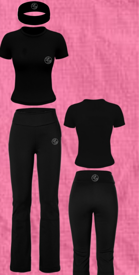 Midnight Doll flare set